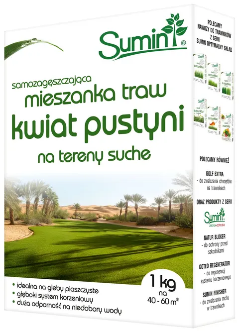 Trawa Na Tereny Suche Kwiat Pustyni Samozagęszczająca 1 kg