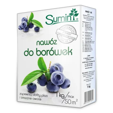 SUMIN NAWÓZ 1KG DO BORÓWKI