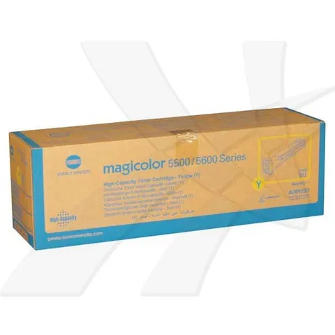 Toner KONICA MINOLTA A06V253 - żółty, 12000 stron