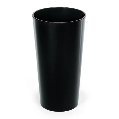 Osłonka-Doniczka Ø300 mm Lilia – czarna – Lamela