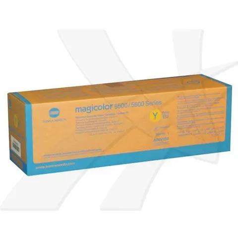 Toner KONICA MINOLTA A06V252 - żółty, 6000 stron