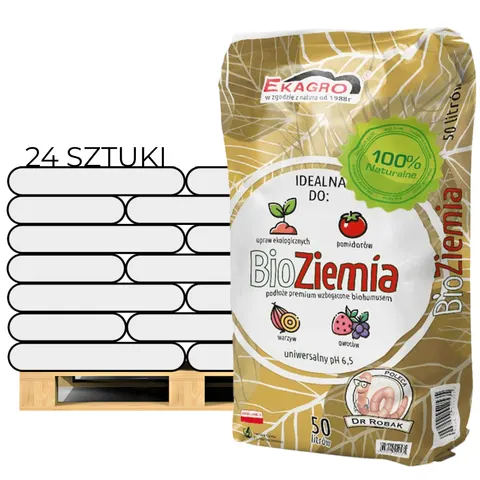 Bio Ziemia Premium - paleta 24x50 l Ekagro