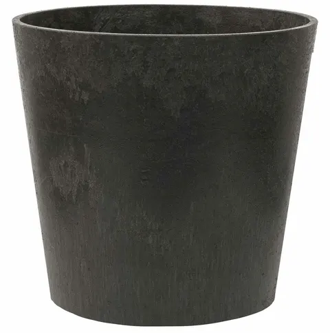 Donica czarna okrągła OCTAVIA 30x28cm Multy Home