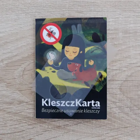 Karta do bezpiecznego usuwania kleszczy – KleszczKarta