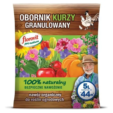 Obornik Kurzy – Granulowany – 5 l Florovit