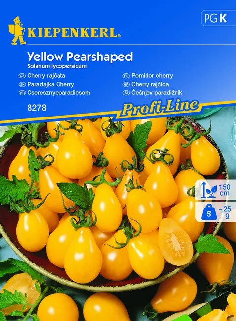 Pomidor cherry żółty "Yellow Pearshaped"