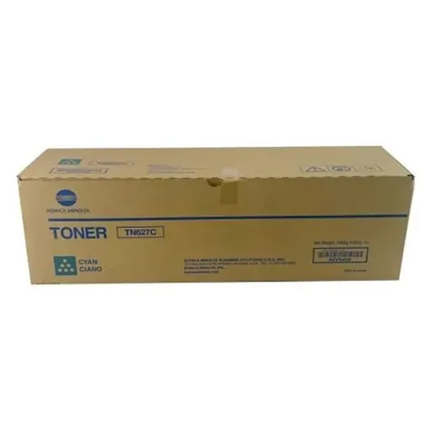 Toner KONICA MINOLTA TN627C - cyan, 208400 stron