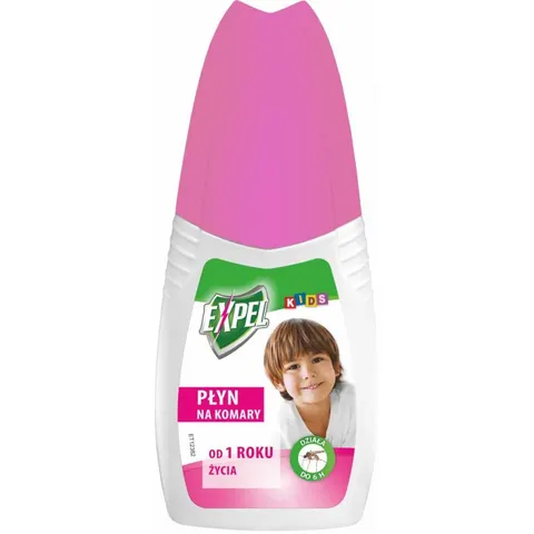 EXPEL Płyn na komary dla dzieci, 60 ml
