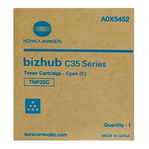 Toner KONICA MINOLTA TNP22C - cyan, 6000 stron