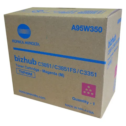 Toner KONICA MINOLTA TNP-49M - magenta, 12000 stron