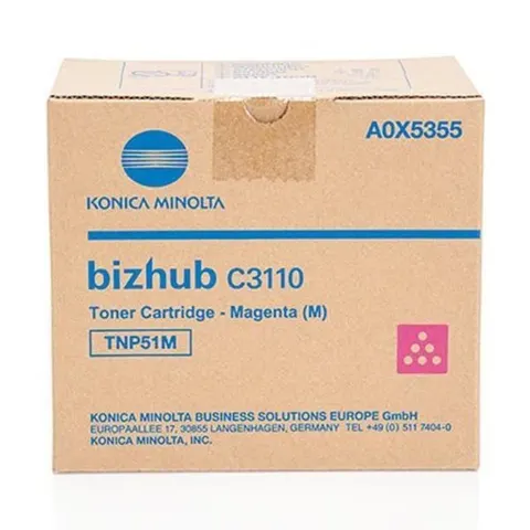 Toner KONICA MINOLTA TNP-51M - magenta, 5000 stron