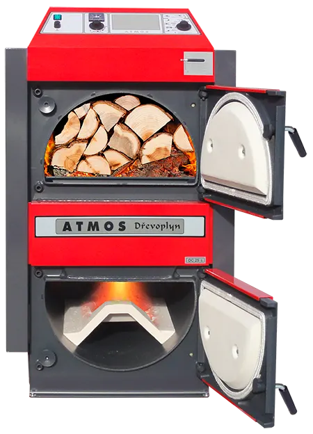 ATMOS DC32S – kocioł zgazowujący drewno, 35 kW