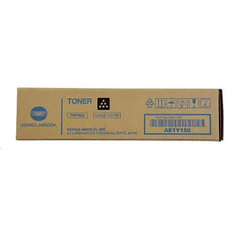 Toner KONICA MINOLTA TNP-92K - czarny, 6000 stron