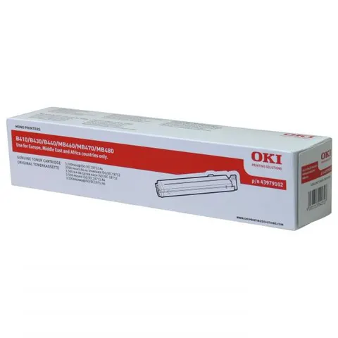 Toner OKI 43979102 - czarny, 3500 stron