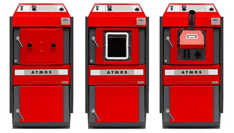 ATMOS C15S – kocioł przygotowany pod palnik pelletowy, 3–12 kW