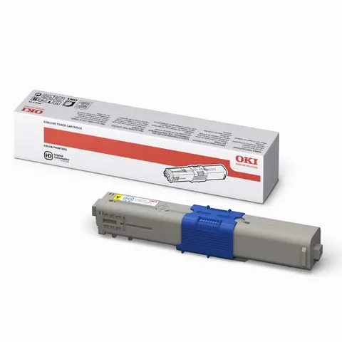 Toner OKI 44469704 - żółty, 2000 stron