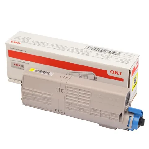 Toner OKI 46490605 - żółty, 6000 stron