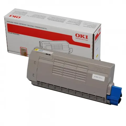 Toner OKI 44318605 - żółty, 11500 stron