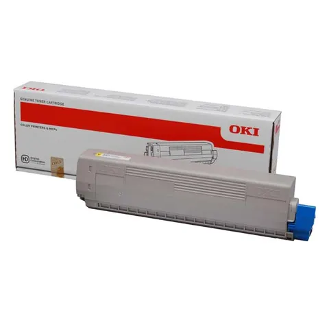 Toner OKI 44844613 - żółty, 7300 stron