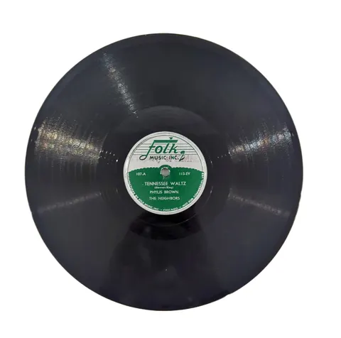Phylis Brown The Neighbors: So long/Tennessee Waltz 107 Folk