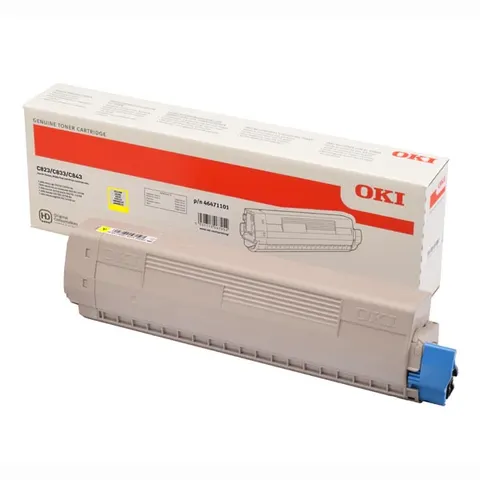 Toner OKI 46471101 - żółty, 7000 stron