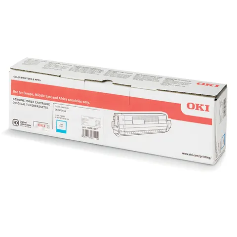 Toner OKI 46861307 - cyan, 10000 stron