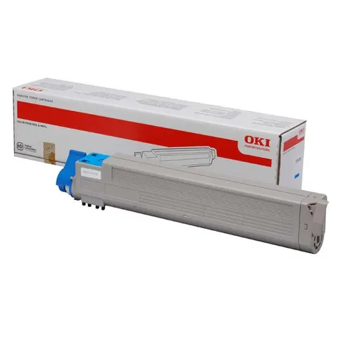 Toner OKI 43837131 - cyan, 22000 stron