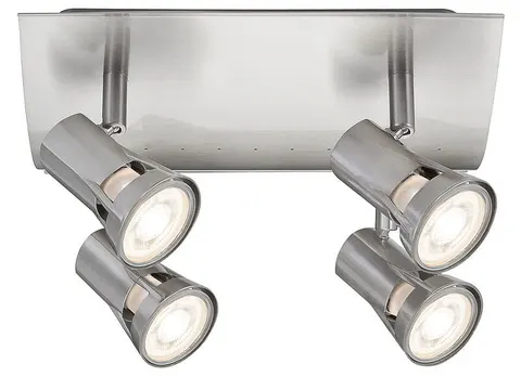 Oprawa ścienno-sufitowa TEJA GU10 max. 4x10W 230V nikiel satynowany /metal Paulmann PL66701