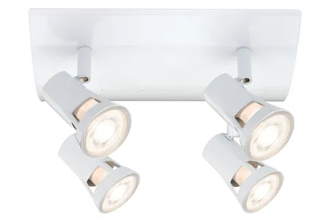 Oprawa ścienno-sufitowa TEJA GU10 max. 4x10W 230V biały / metal Paulmann PL66705