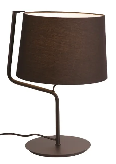 Maxlight Chicago T0029 Lampa Stołowa Czarny Abażur