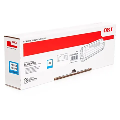 Toner OKI 45862839 - cyan, 7300 stron
