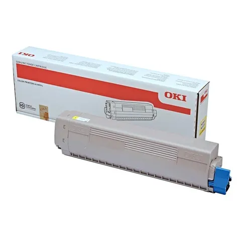 Toner OKI 45862837 - żółty, 7300 stron