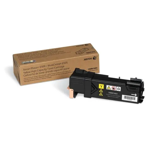 Toner XEROX 106R01603 - żółty, 2500 stron