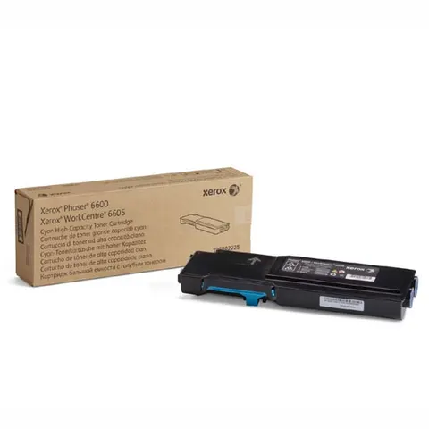 Toner XEROX 106R02233 - cyan, 6000 stron