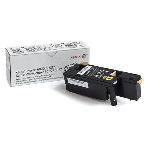 Toner XEROX 106R02758 - żółty, 1000 stron