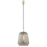 Lampa wisząca z dymnym szklanym kloszem Argon 4267 Irun E27 25cm x 125cm