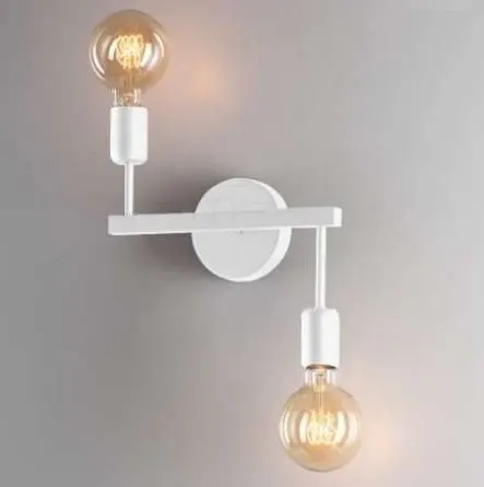 Biała metalowa lampa loftowa Ramko 67767 Alta 2xE27