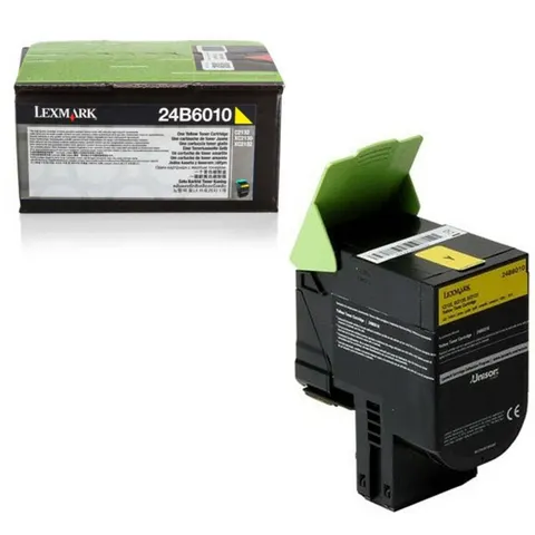 Toner LEXMARK 24B6010 - żółty, 3000 stron