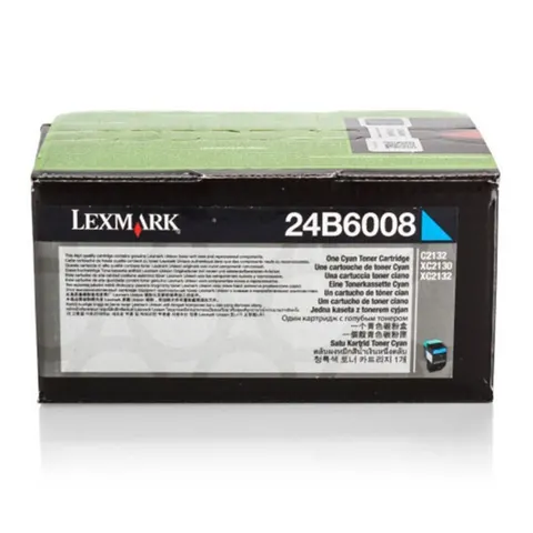 Toner LEXMARK 24B6008 - cyan, 3000 stron