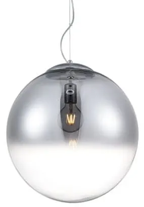 Lampa wisząca chromowana kula Azzardo AZ3106 Iris E27 30cm