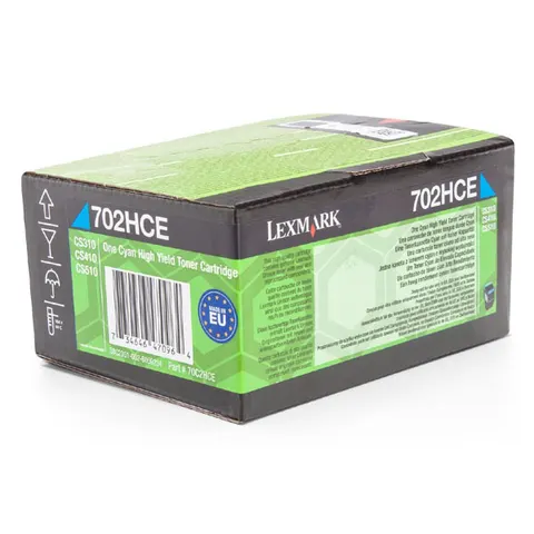 Toner LEXMARK 70C2HCE - cyan, 3000 stron