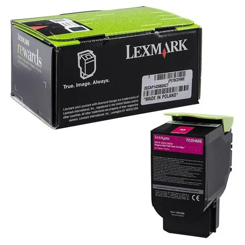 Toner LEXMARK 70C2HME - magenta, 3000 stron