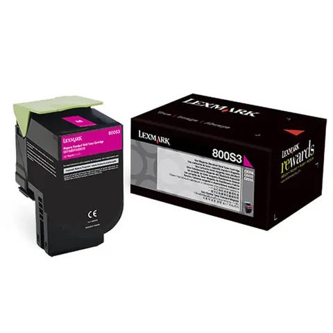 Toner LEXMARK 80C0S30 - magenta, 2000 stron