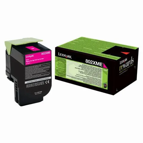 Toner LEXMARK 80C2XME - magenta, 4000 stron