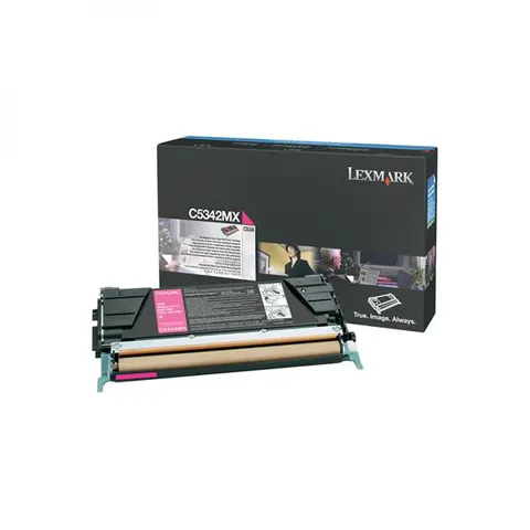 Toner LEXMARK C5342MX - magenta, 7000 stron
