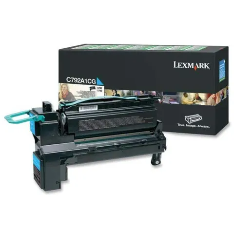 Toner LEXMARK C792A1CG - cyan, 6000 stron