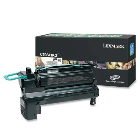 Toner LEXMARK C792A1KG - czarny, 6000 stron