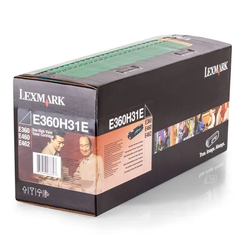 Toner LEXMARK E360H31E - czarny, 9000 stron