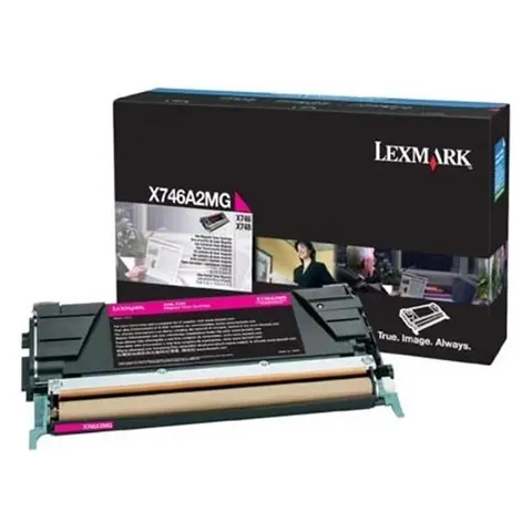 Toner LEXMARK X746A2MG - magenta, 70000 stron