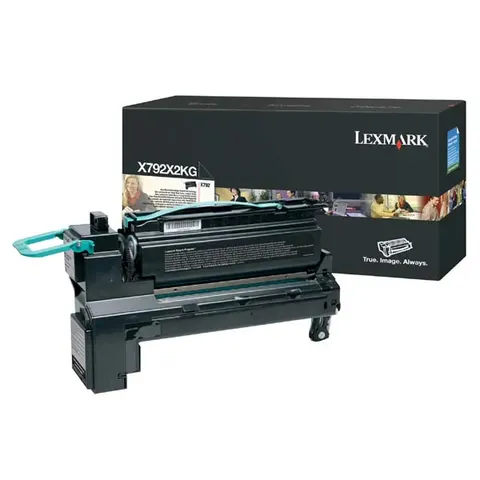 Toner LEXMARK X792X2KG - czarny, 20000 stron